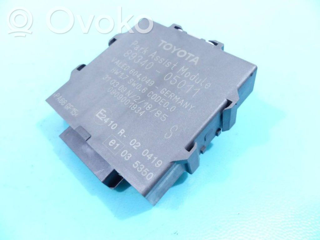 Toyota Avensis T270 Unitate/modul de comandă parcare PDC 