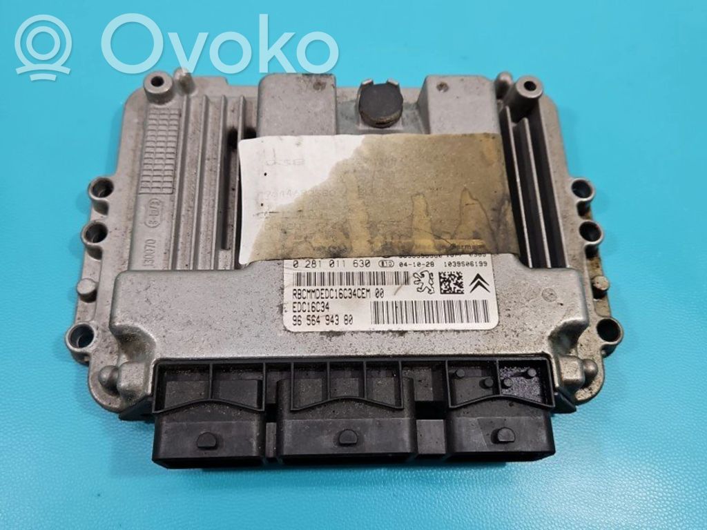 Citroen C4 I Engine control unit/module ECU 