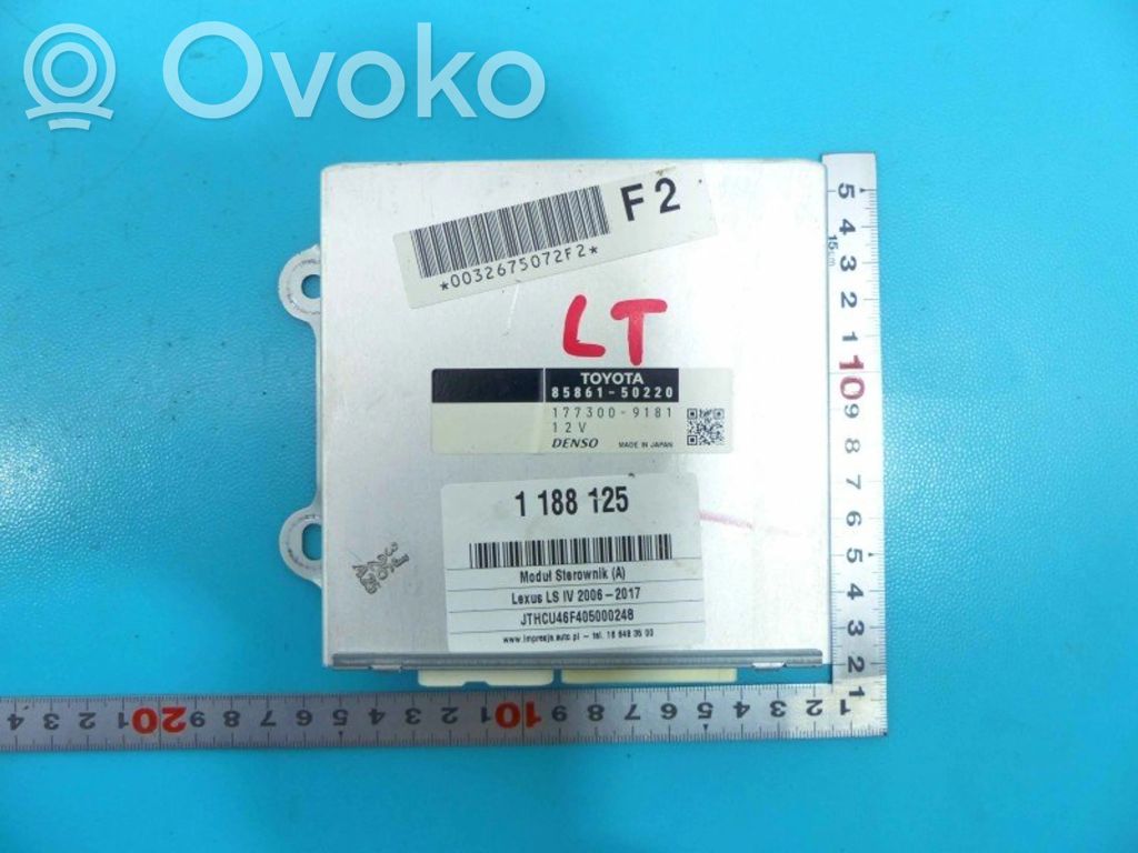 Lexus LS 460 - 600H Module de contrôle carrosserie centrale 