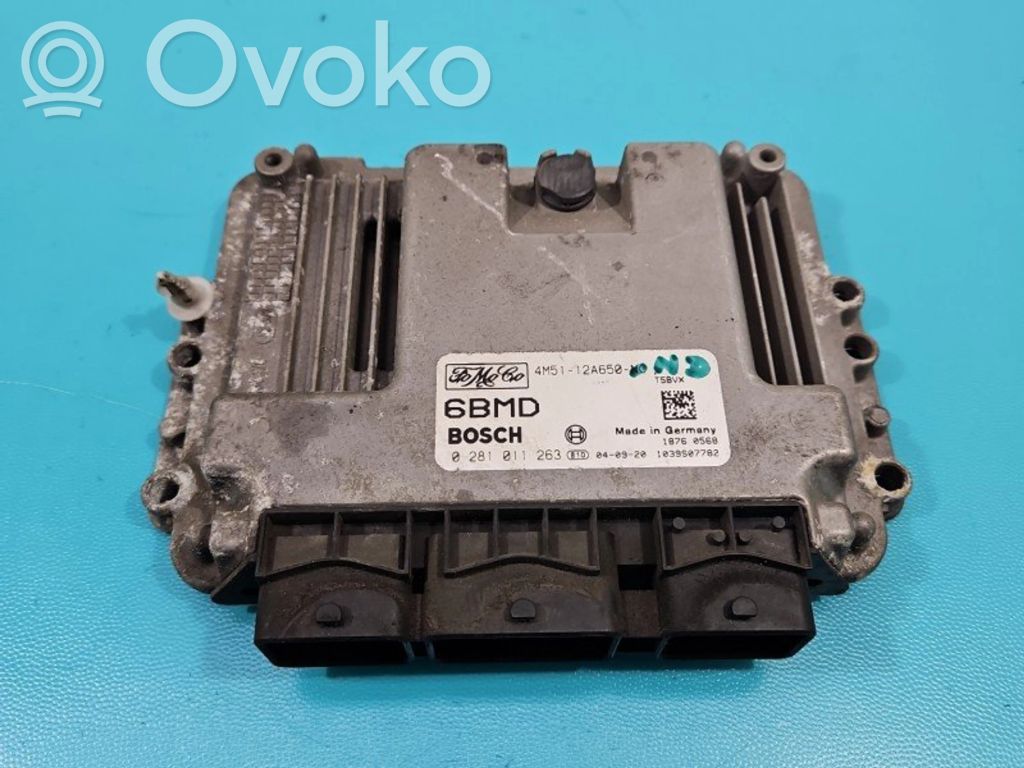 Ford Focus Unité de commande, module ECU de moteur 
