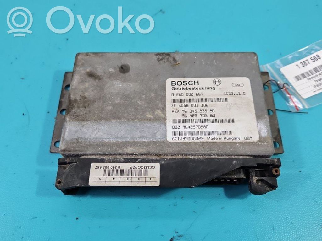 Peugeot 607 Gearbox control unit/module 