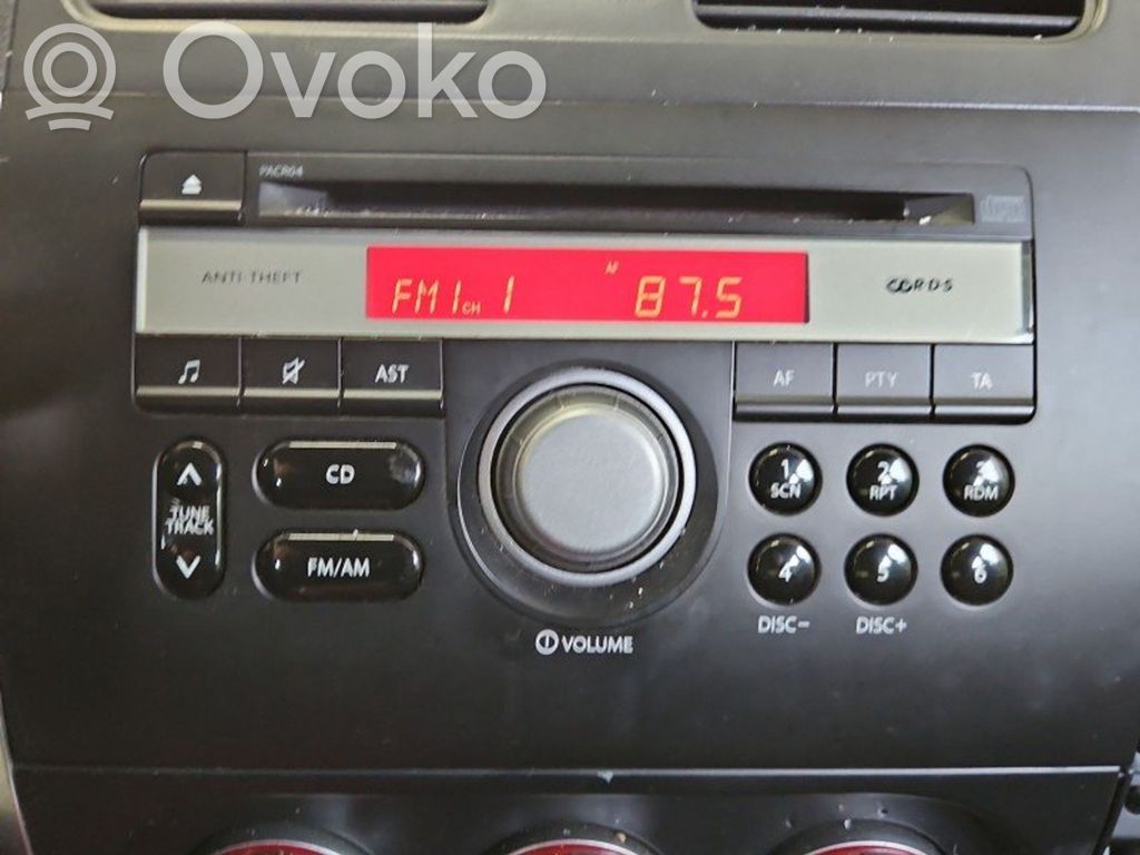Fiat Sedici Unitate principală radio/CD/DVD/GPS 