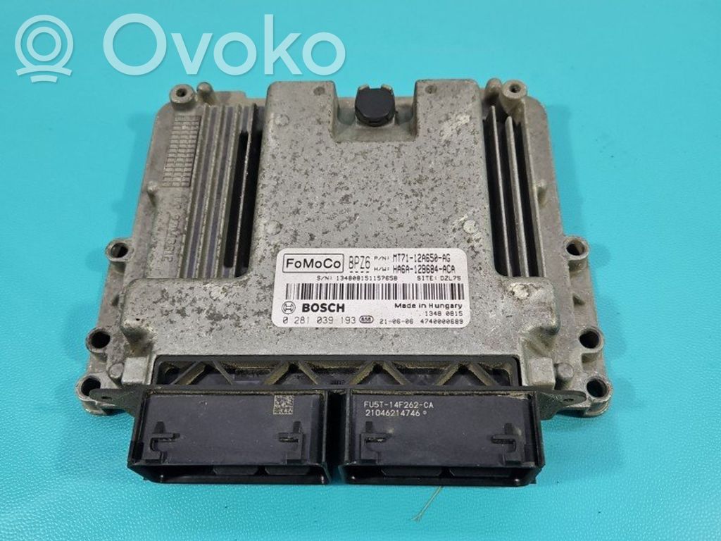 Ford Transit Courier Engine control unit/module ECU 