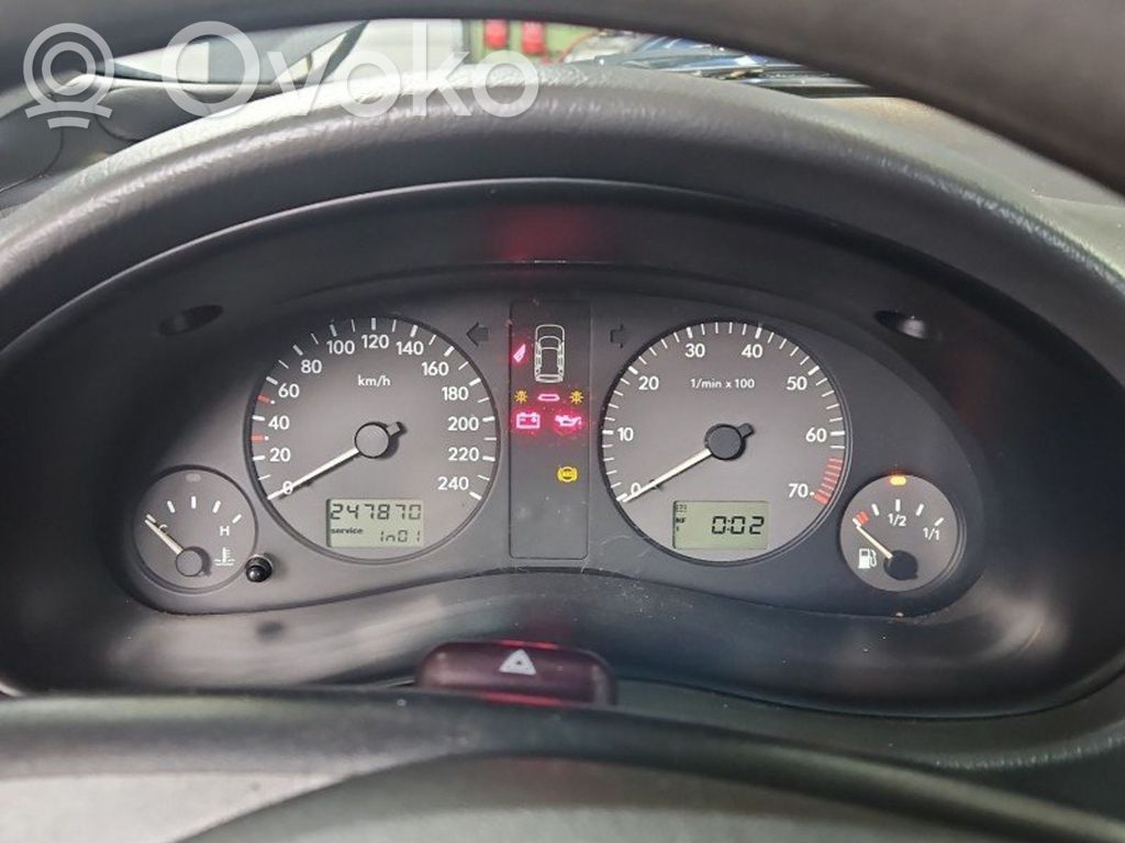 Volkswagen Sharan Compteur de vitesse tableau de bord 