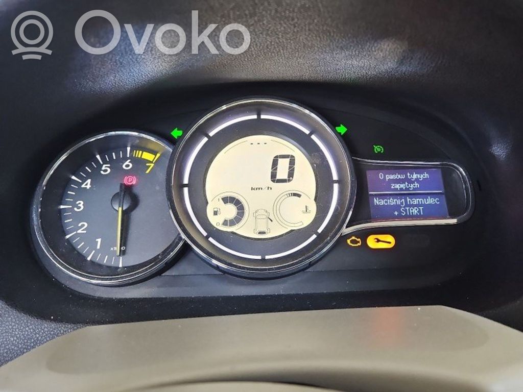 Renault Megane III Tachimetro (quadro strumenti) 