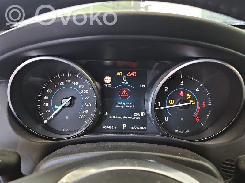 Jaguar XE Speedometer (instrument cluster) 