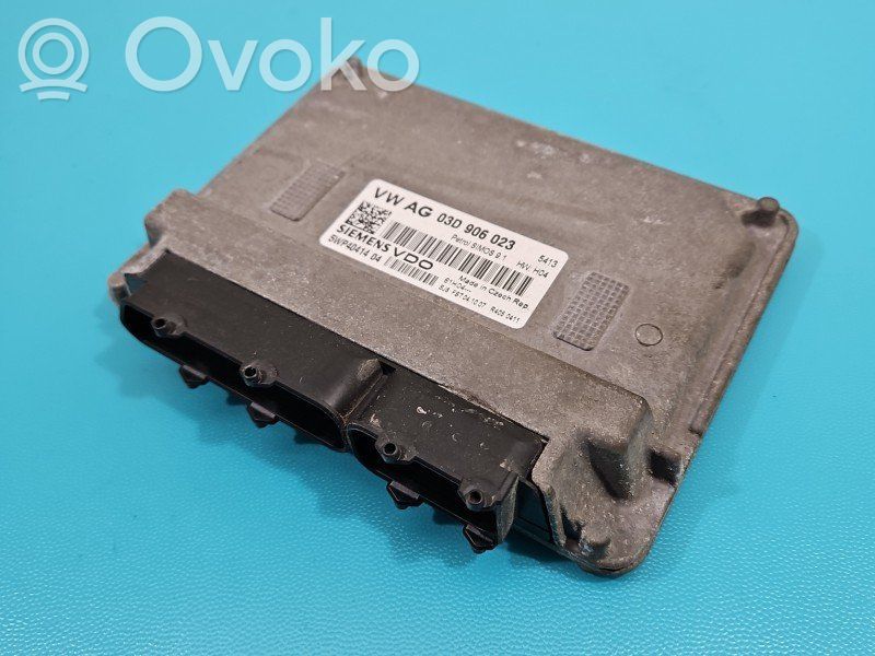 Engine control unit/module ECU   03D906023,IMPRK1441674,5WP40414
