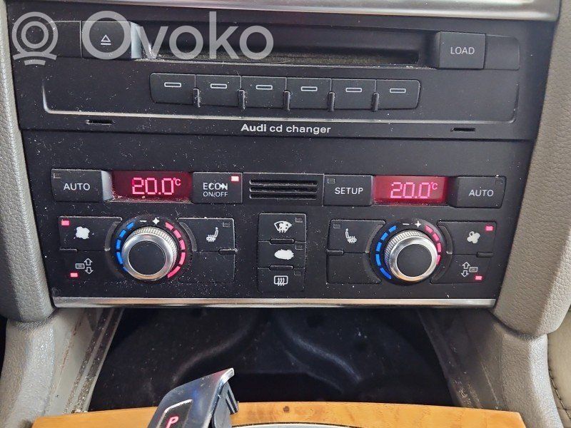 Audi Q7 4L Console centrale, commande chauffage/clim 
