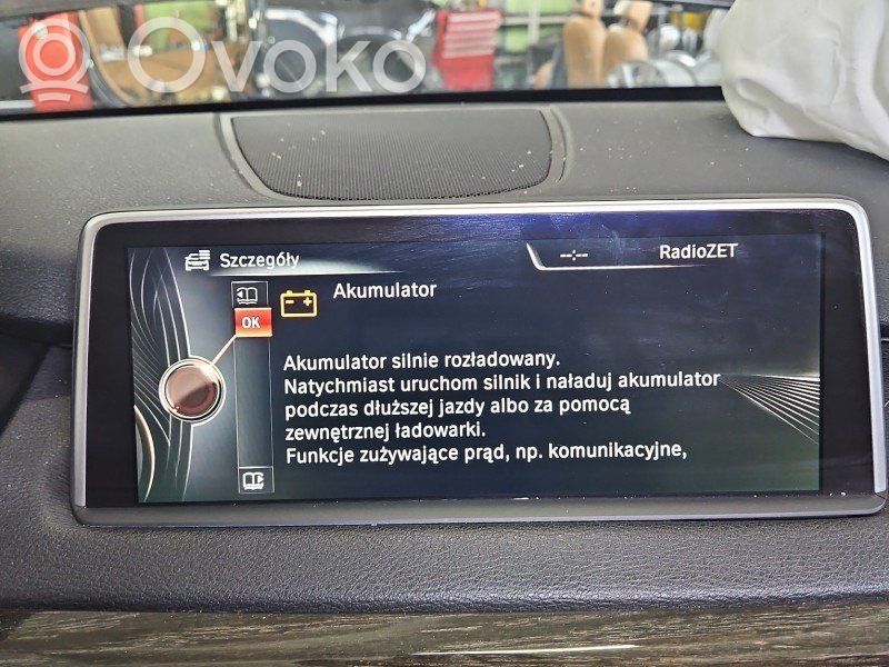BMW X5 F15 Monitor / wyświetlacz / ekran 