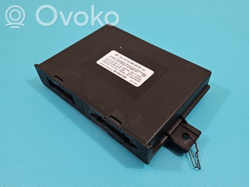Mercedes-Benz E W212 Modul de control caroserie central 