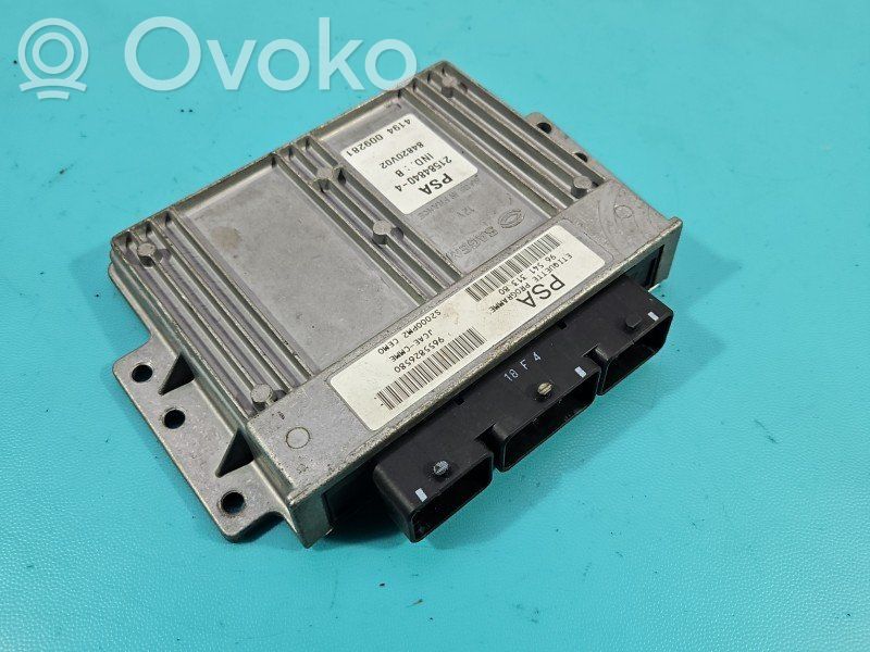Peugeot 407 Unité de commande, module ECU de moteur 
