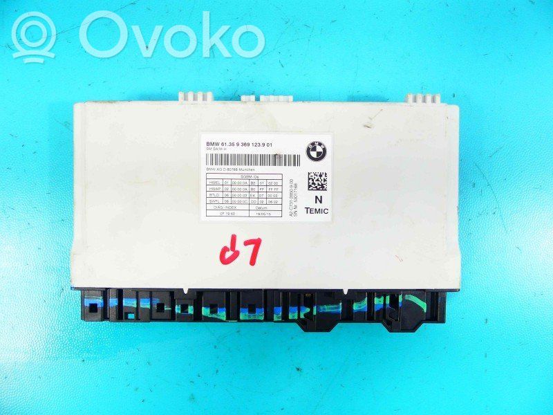 BMW X3 F25 Modul de control caroserie central 