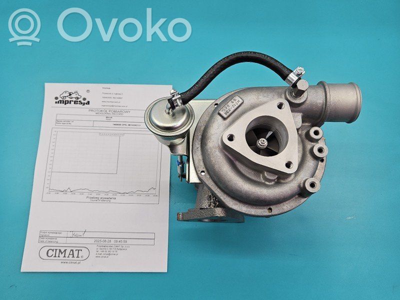 Opel Movano A Turboahdin 