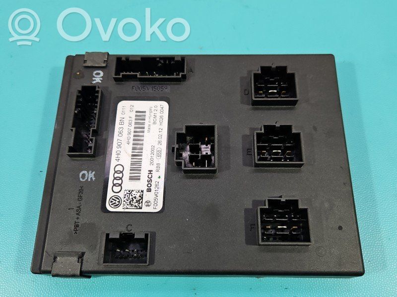 Audi A6 S6 C7 4G Modul de control caroserie central 