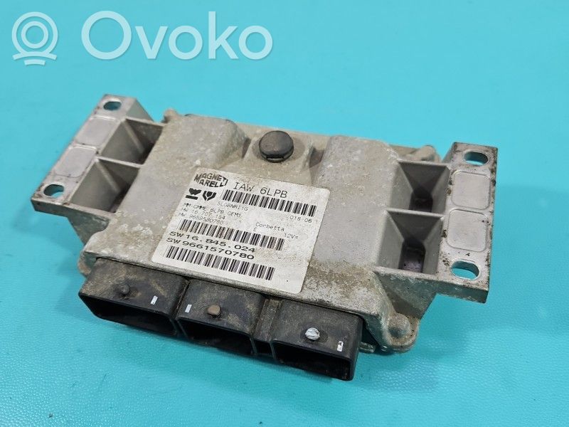 Engine control unit/module ECU   9659580780,IMPRK1537329,IAW6LPB