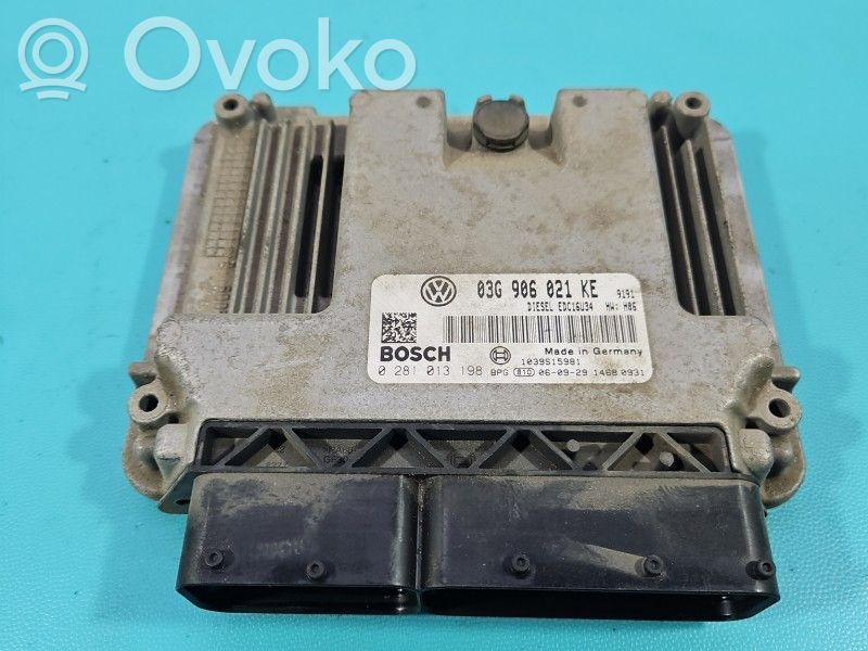 Volkswagen Touran I Unitate control motor/modul ECU 
