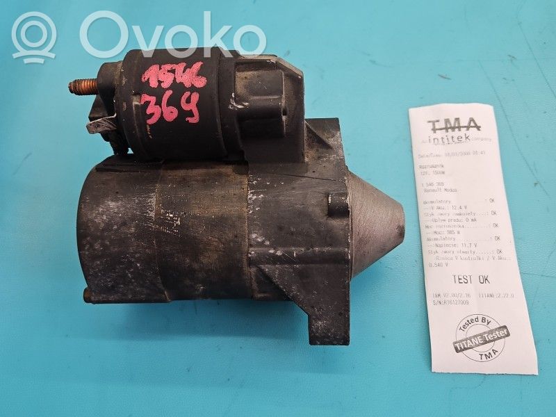 Renault Modus Starter motor 