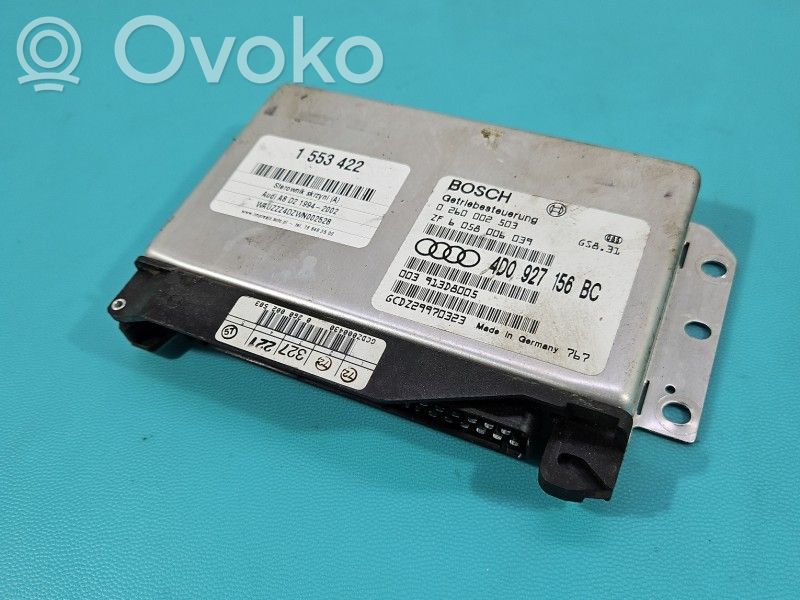 Audi A8 S8 D2 4D Gearbox control unit/module 