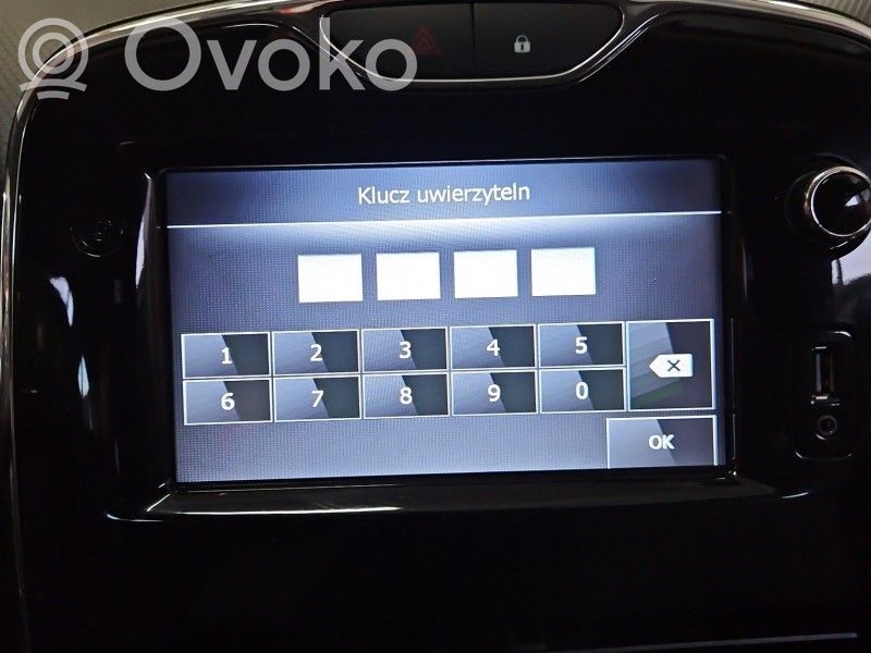 Renault Clio IV Unità principale autoradio/CD/DVD/GPS 