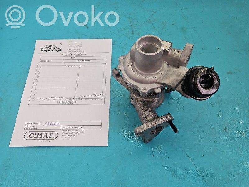 Opel Corsa E Turbīna 