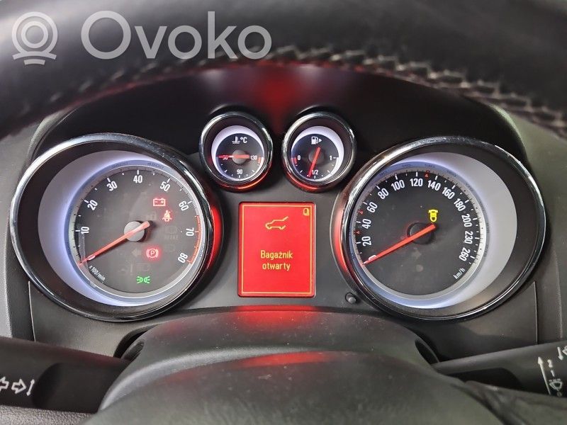 Opel Astra J Tachimetro (quadro strumenti) 