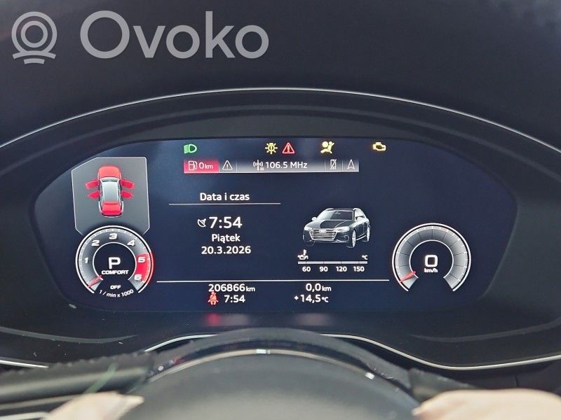 Audi A4 S4 B9 8W Licznik / Prędkościomierz 