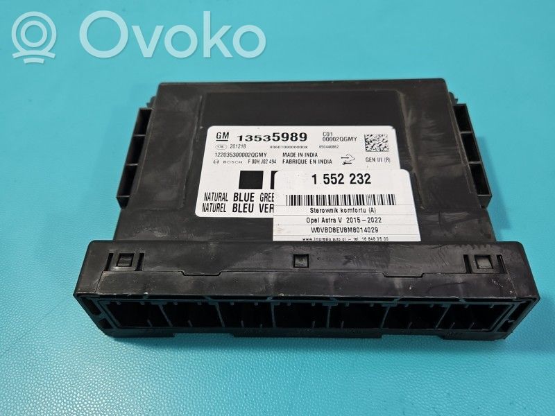 Opel Astra K Central body control module 