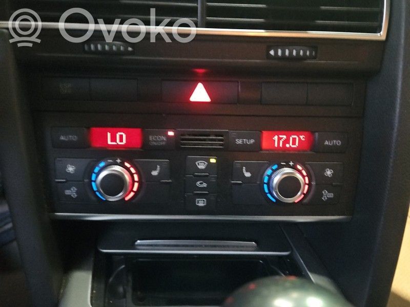 Audi A6 S6 C6 4F Console centrale, commande chauffage/clim