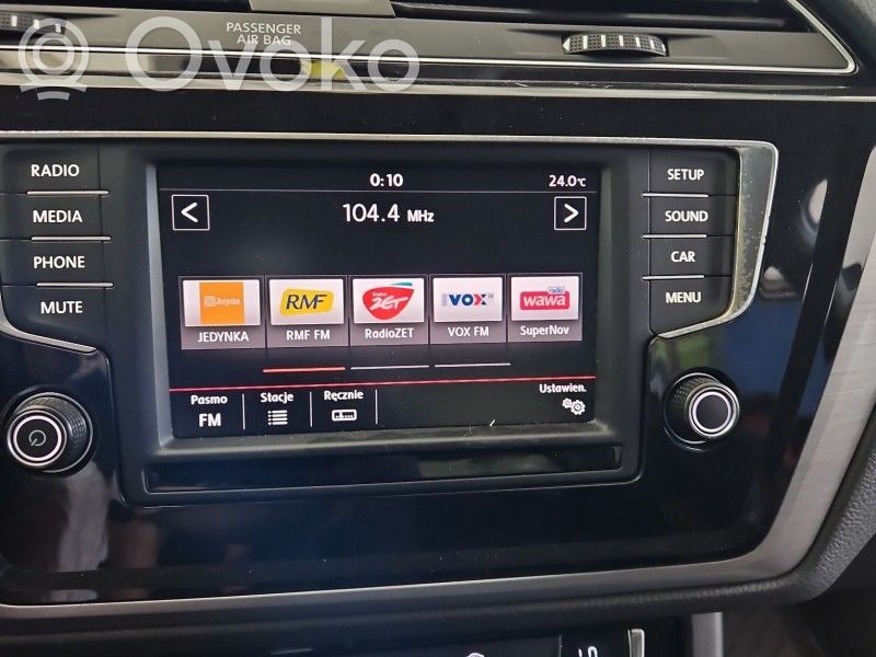 Volkswagen Touran III Unità principale autoradio/CD/DVD/GPS 