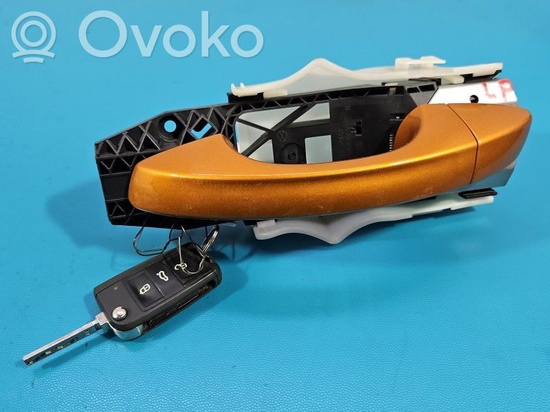 Skoda Fabia Mk4 (6VA) Klamka zewnętrzna drzwi 