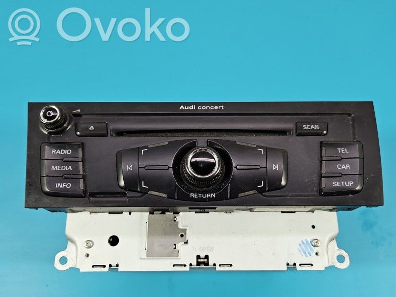 Audi A4 S4 B8 8K Panel / Radioodtwarzacz CD/DVD/GPS 