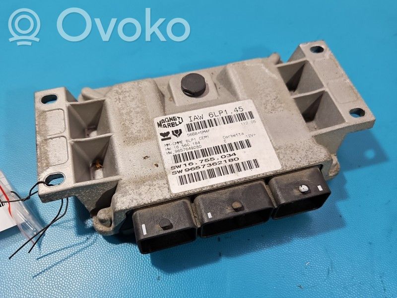 Peugeot 407 Unitate control motor/modul ECU 