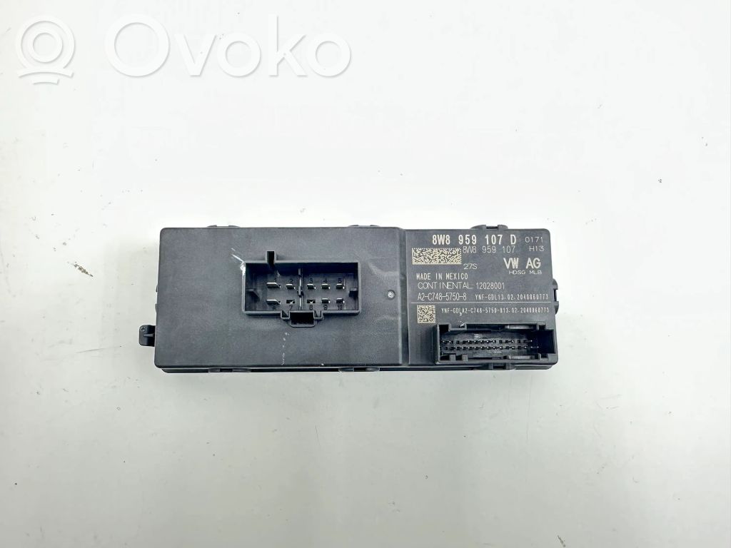 Audi Q5 SQ5 FY Tailgate/trunk control unit/module 