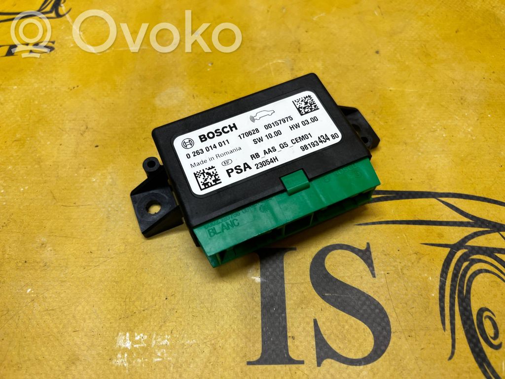Citroen C4 II Picasso Parking PDC control unit/module 