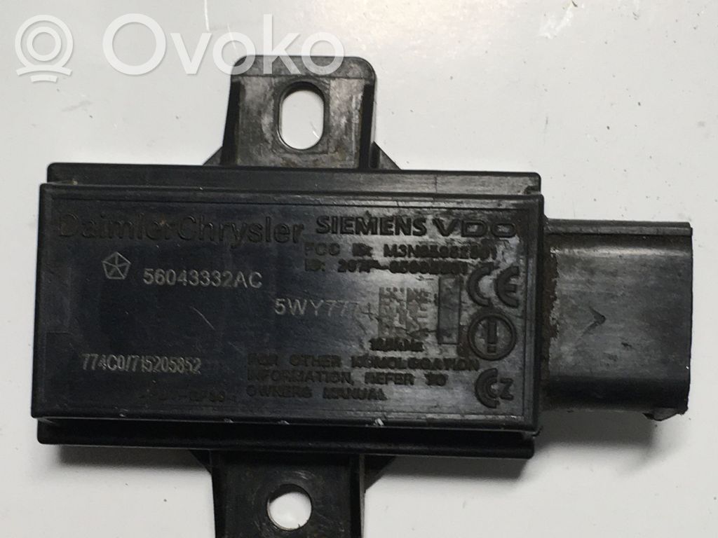 Other control units/modules   56043332AC,5WY7774