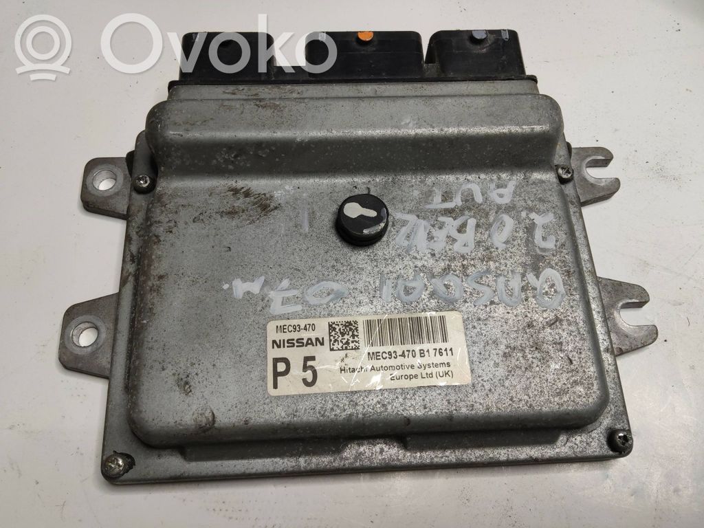 Nissan Qashqai Engine control unit/module 