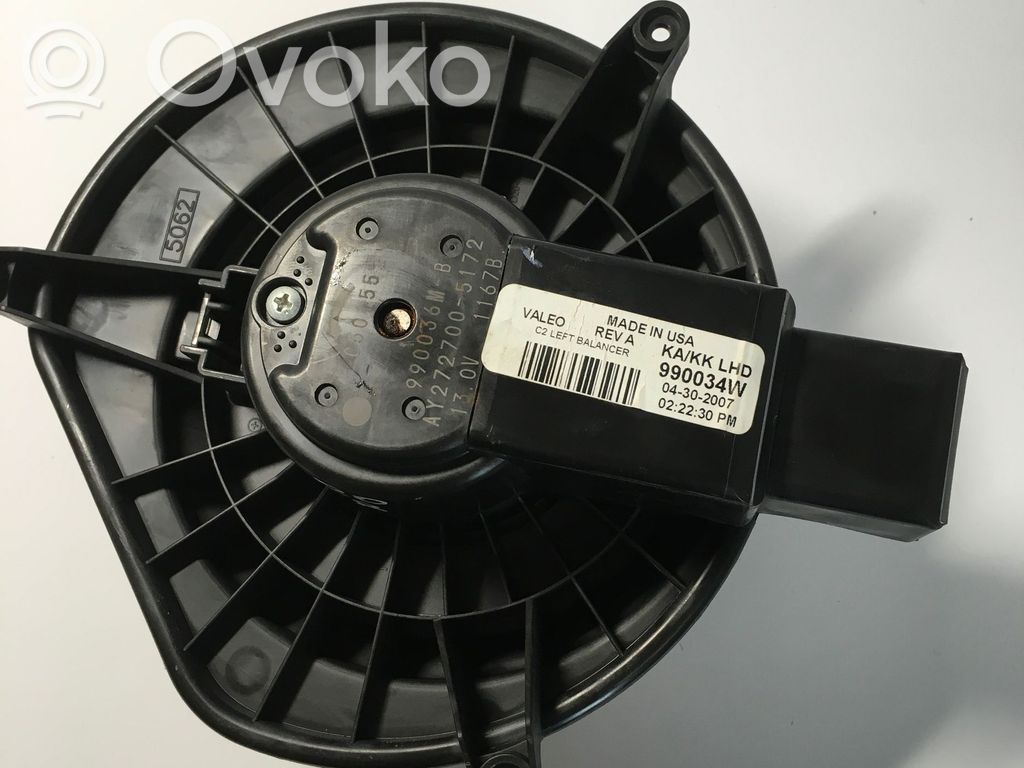Dodge Nitro Pečiuko ventiliatorius/ putikas 