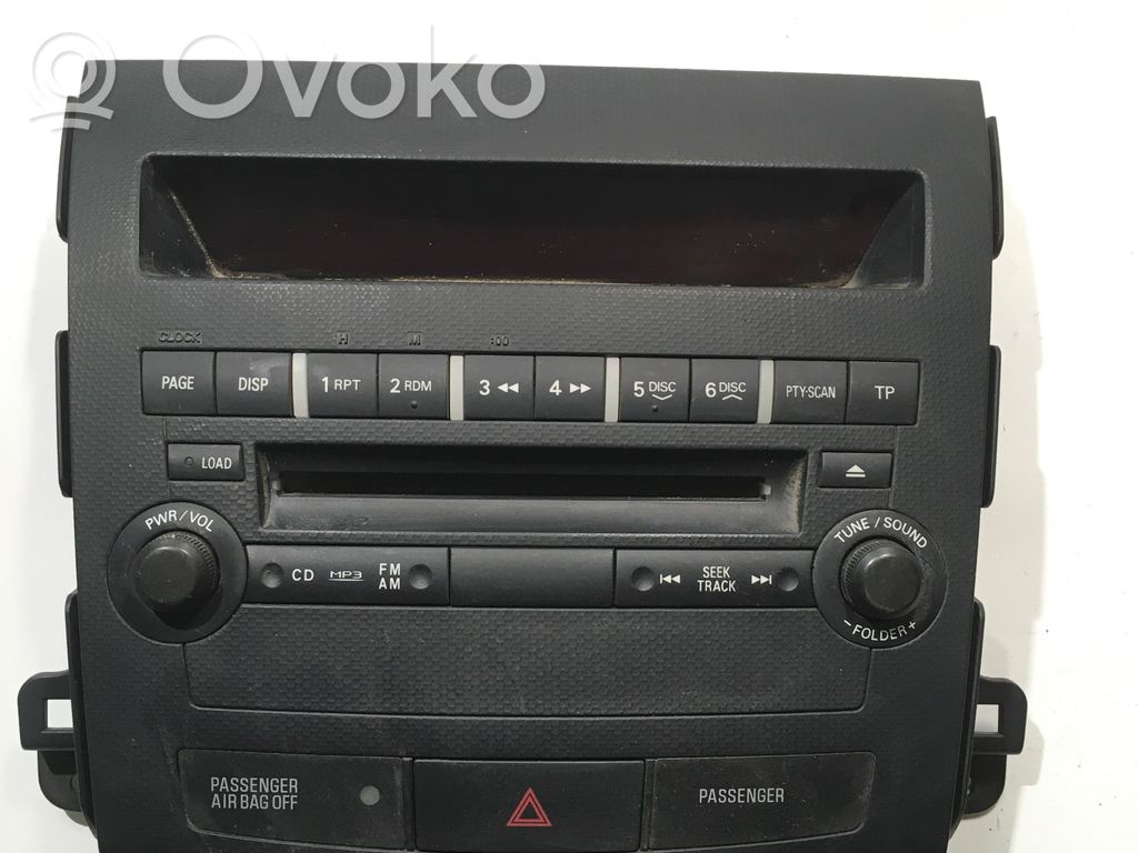 Mitsubishi Outlander Panel / Radioodtwarzacz CD/DVD/GPS 