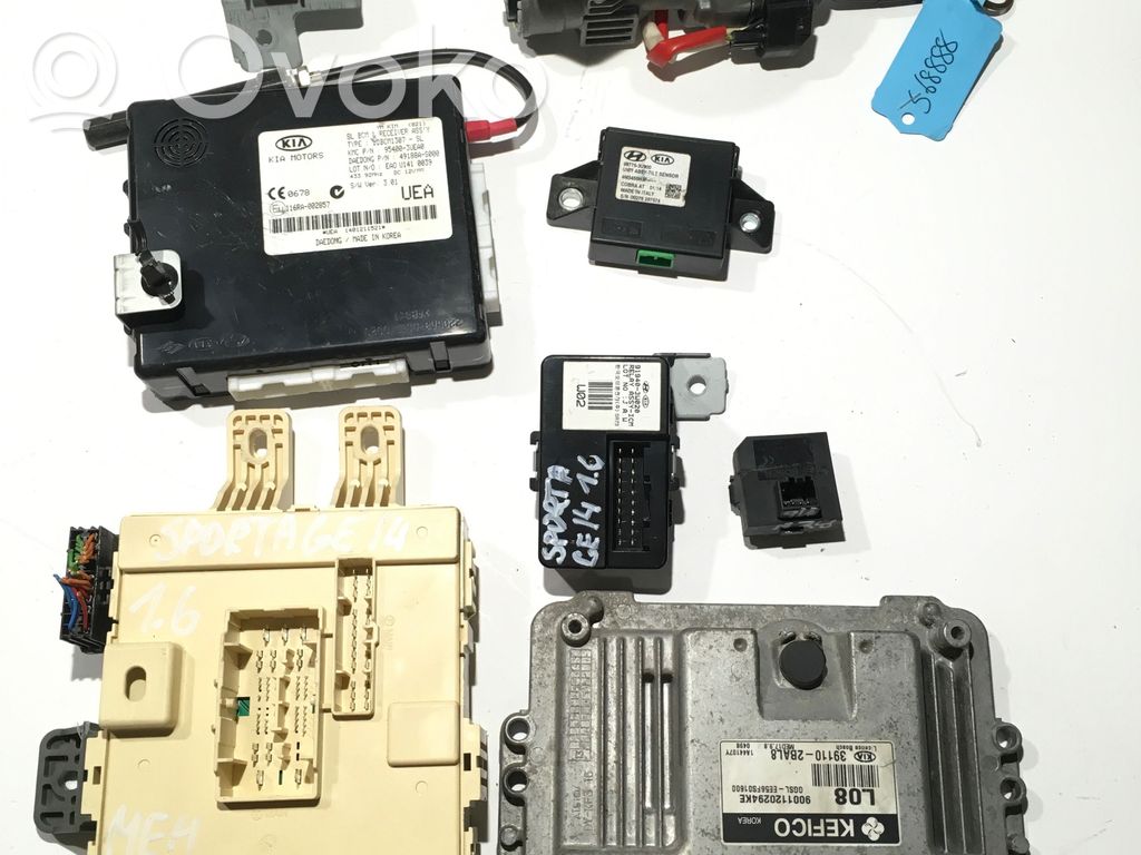 KIA Sportage Engine ECU kit and lock set 