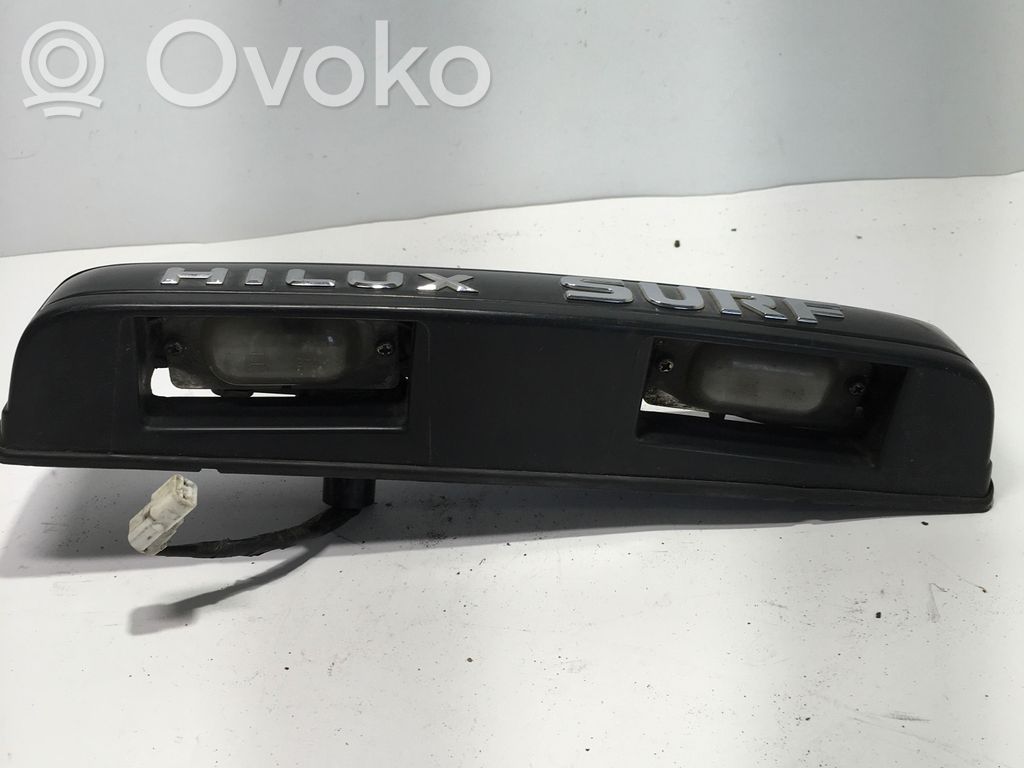 Toyota 4 Runner N180 Éclairage de plaque d'immatriculation 
