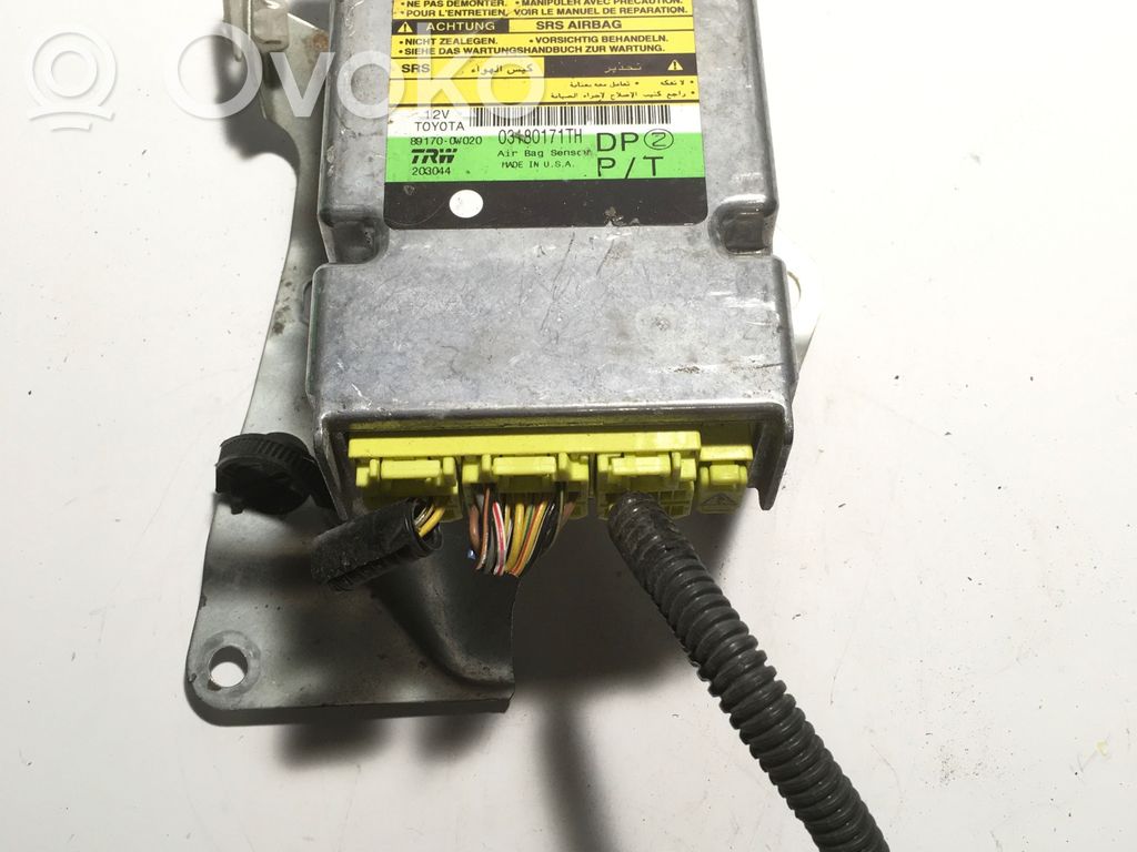 Airbag control unit/module   03180171TH,891700W020,203044