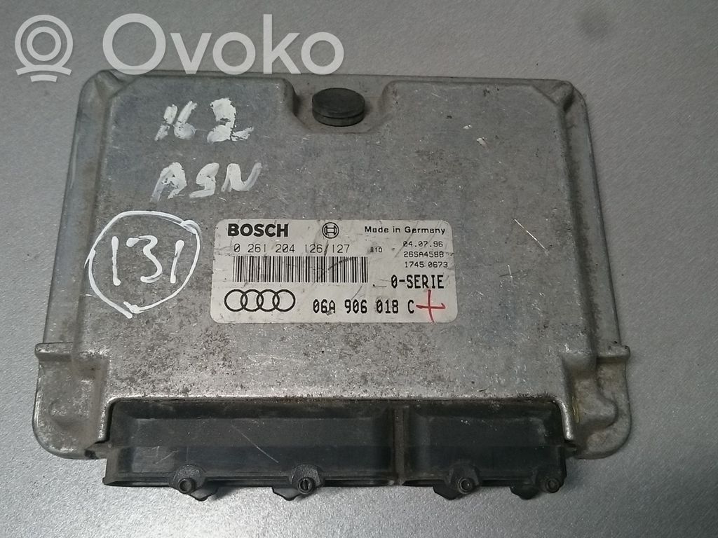 Engine control unit/module   06A906018C,0261204126,0261204127