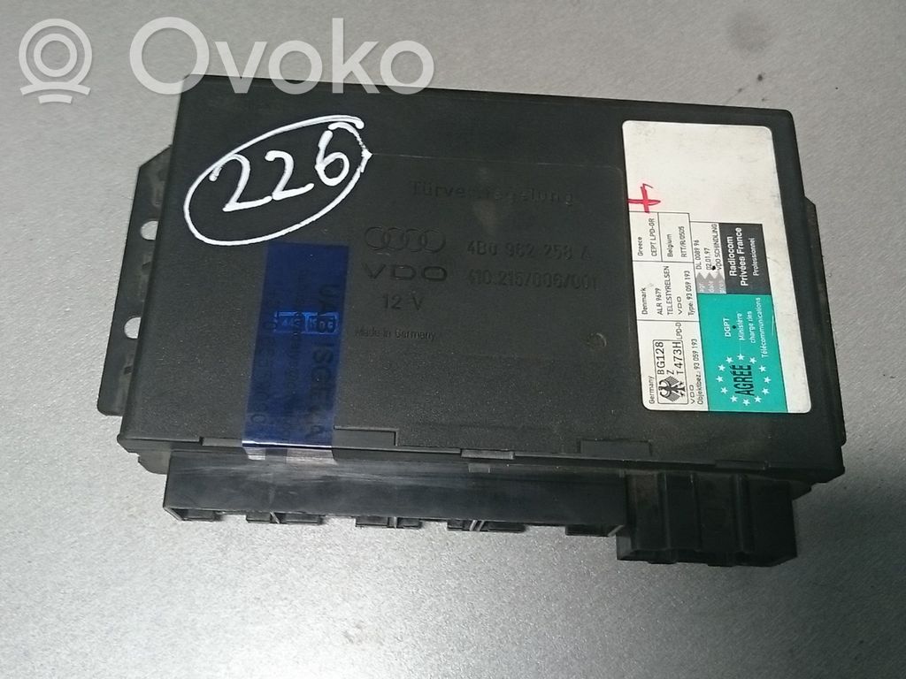 Module confort   4B0962258A,410215006001