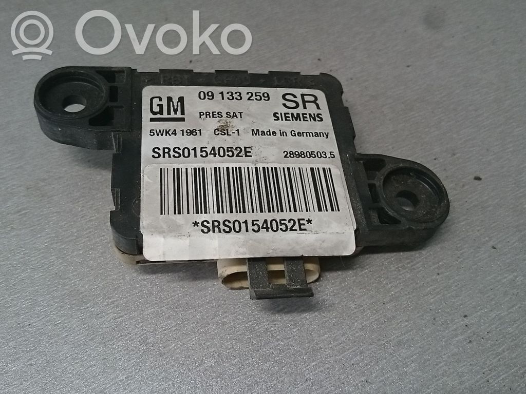 Opel Astra G Airbagsensor Crashsensor Drucksensor 