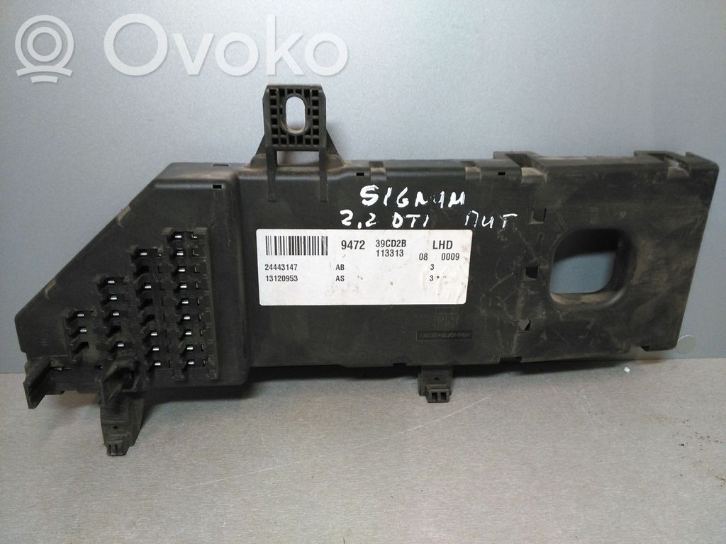 Opel Signum Módulo de fusible 