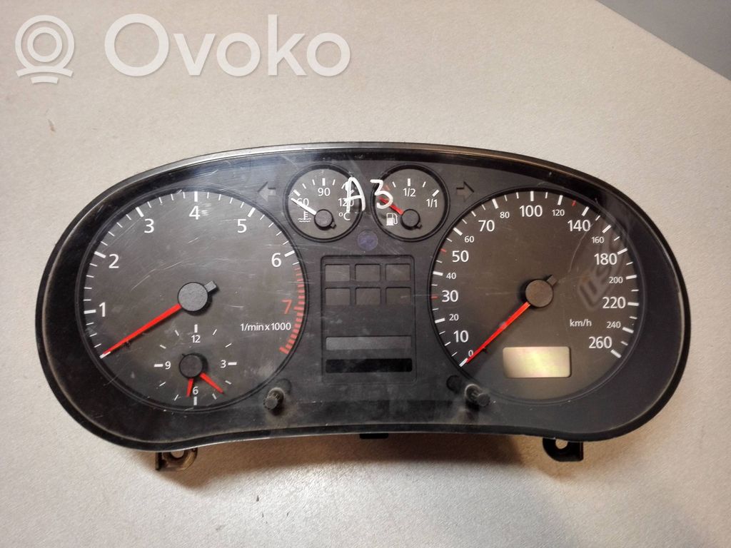 Audi A3 S3 8L Velocímetro (tablero de instrumentos) 