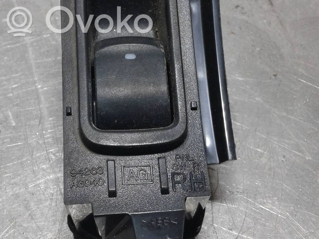 Interrupteur commade lève-vitre   94263AG040,89876