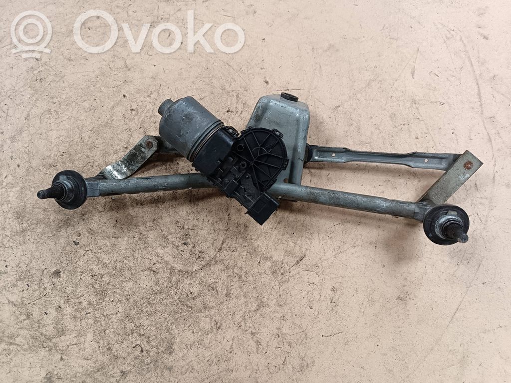 Peugeot 206+ Wischergestänge Wischermotor vorne 
