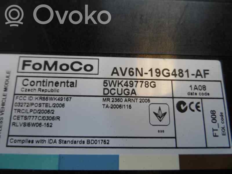 Ford Focus Modul confort 