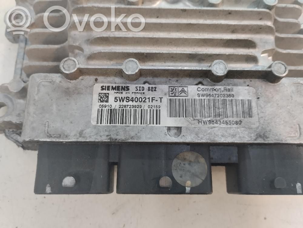 Citroen C3 Calculateur moteur ECU
